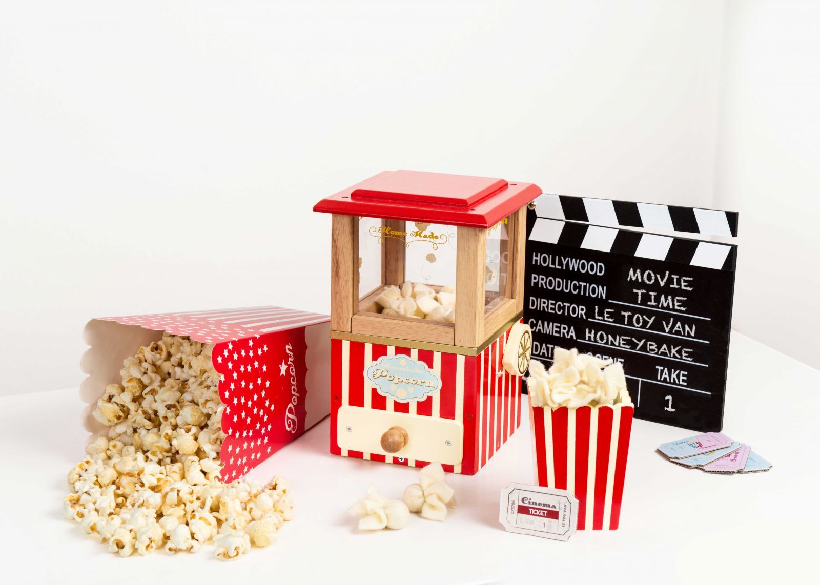Kuchyň - Popcornovač dřevěný (Le Toy Van) - obrázek 9