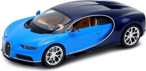 Welly - Bugatti Chiron model 1:24 modrý - obrázek 1
