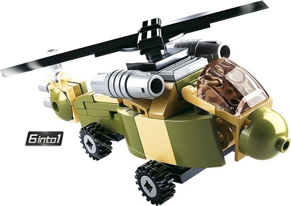 Sluban Builder M38-B0636 King of Land Force 6 into 1 - obrázek 5