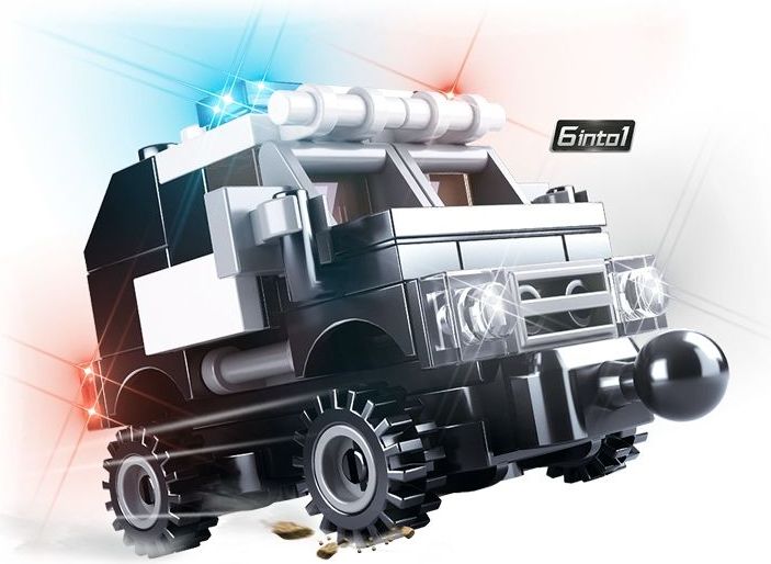 Sluban Builder M38-B0635 King of Special Police 1 ks - obrázek 2