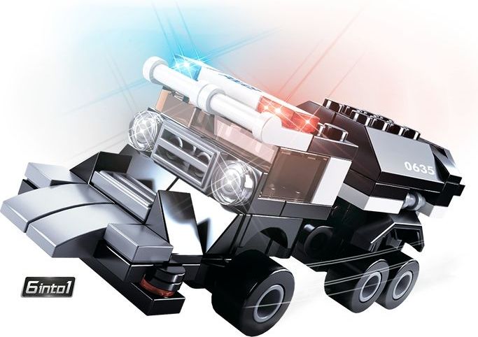 Sluban Builder M38-B0635 King of Special Police 1 ks - obrázek 6