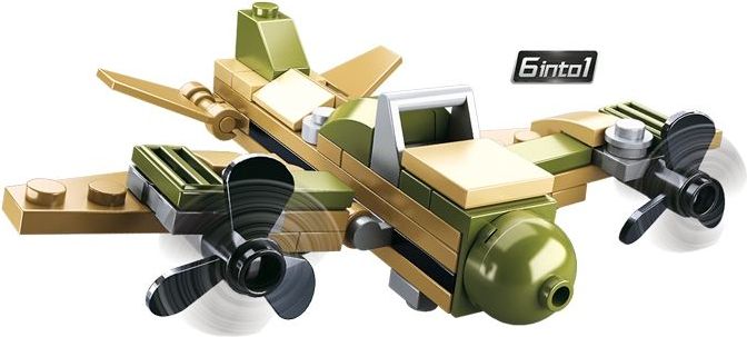 Sluban Builder M38-B0636 King of Land Force 1ks - obrázek 7