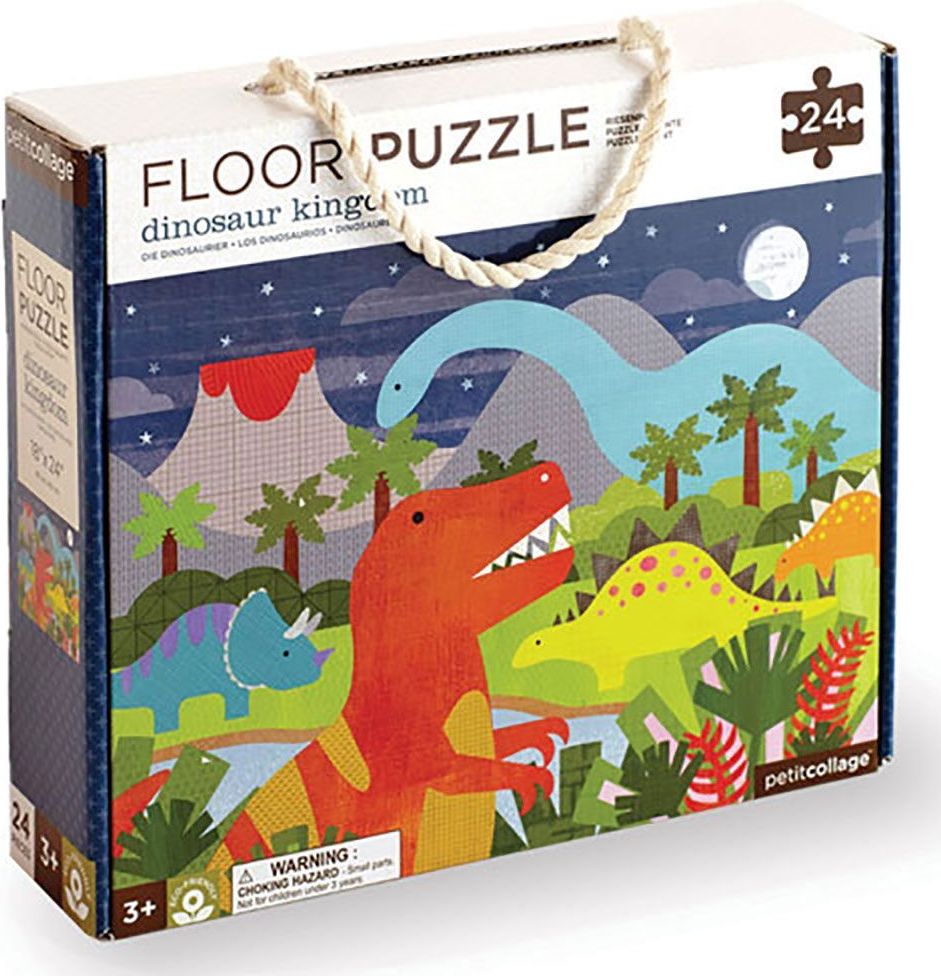 Petitcollage Podlahové puzzle království dinosaurů - obrázek 1