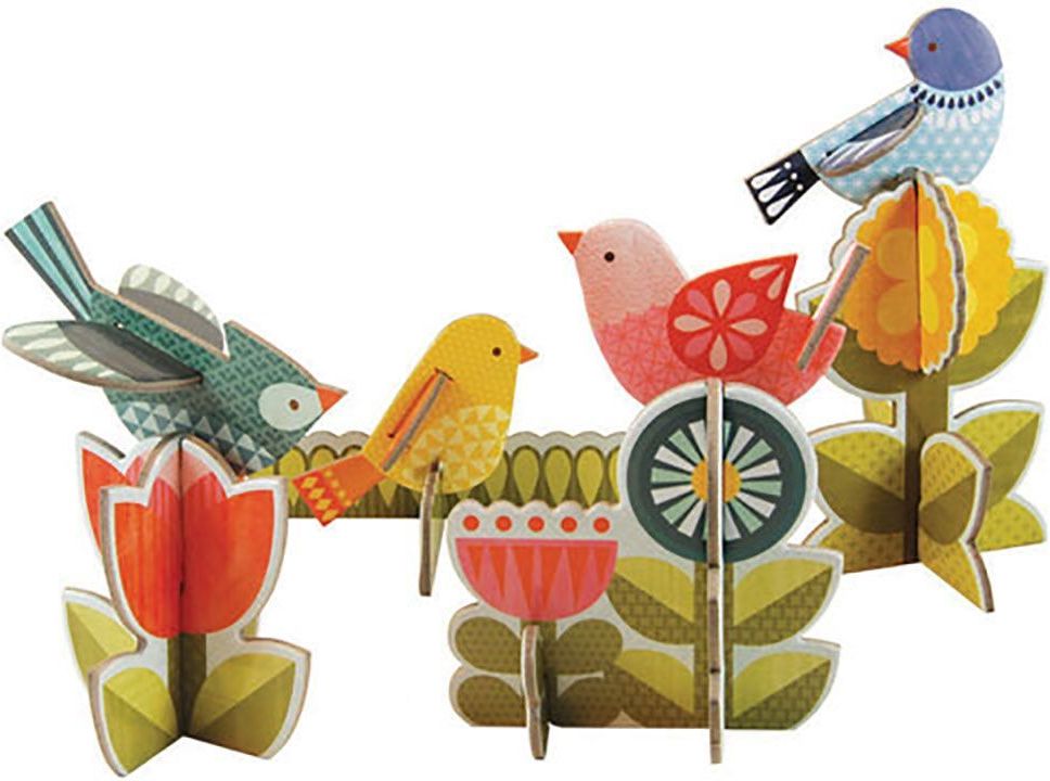 Petitcollage 3D puzzle Ptáčci - obrázek 1