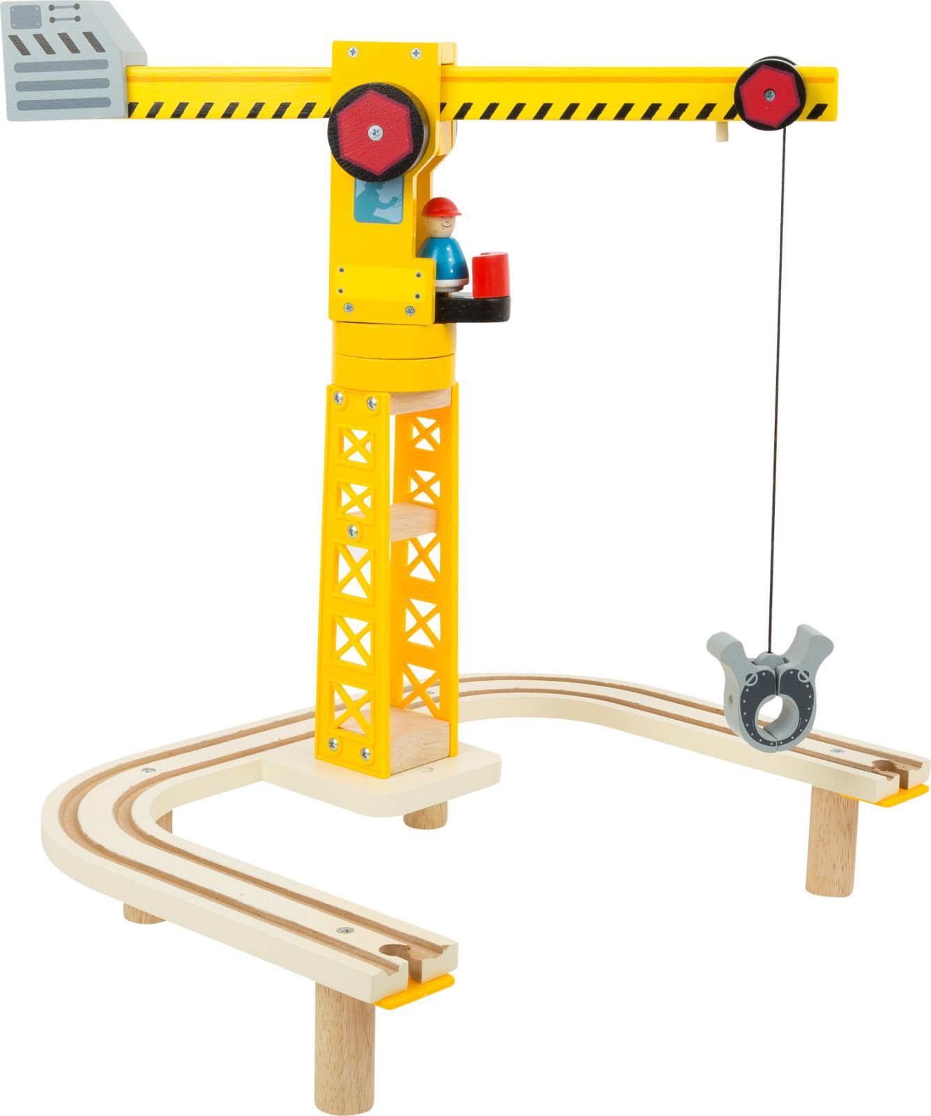 Legler Small Foot Vláčkodráha s jeřábem - obrázek 8
