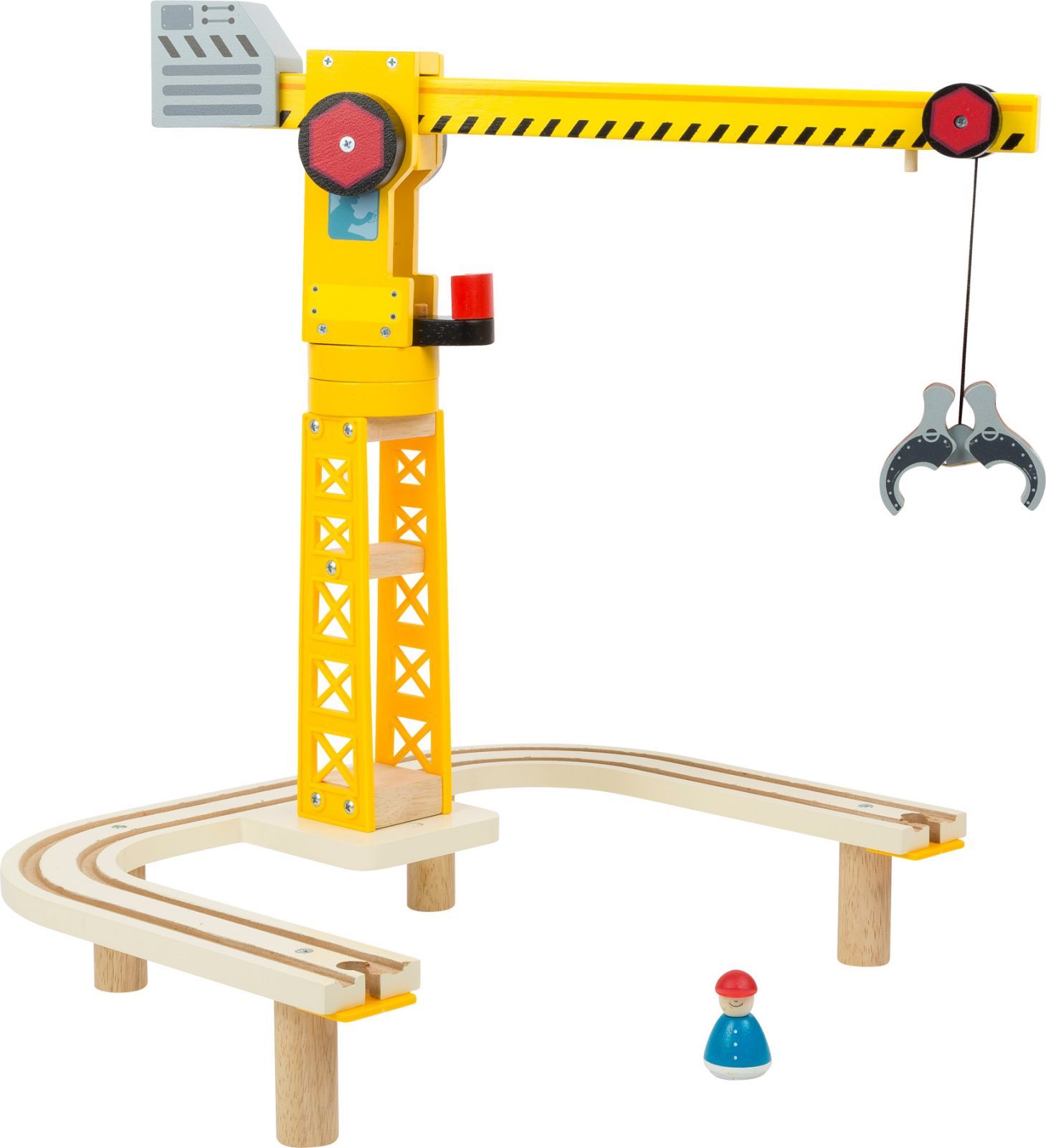 Legler Small Foot Vláčkodráha s jeřábem - obrázek 11