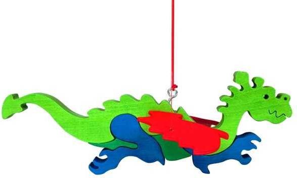 Fauna Dřevěný létající drak na zavěšení - obrázek 2