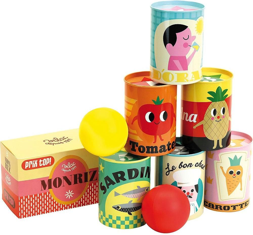 Házení na plechovky - Ingela (Vilac) - obrázek 1