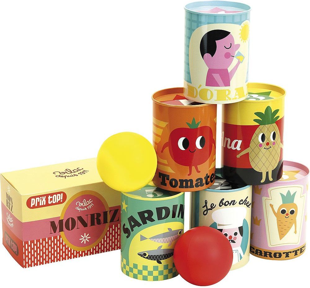 Házení na plechovky - Ingela (Vilac) - obrázek 4