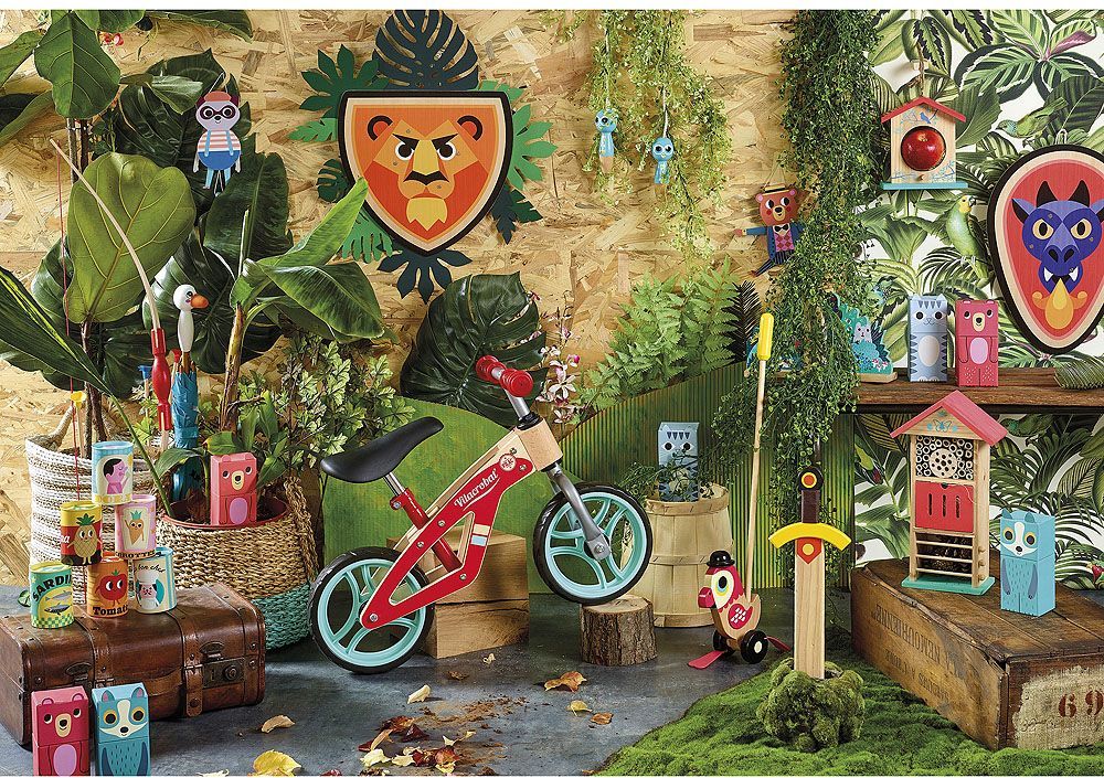 Vilac Sada dřevěného puzzle ve zvířátku 1 ks - obrázek 2