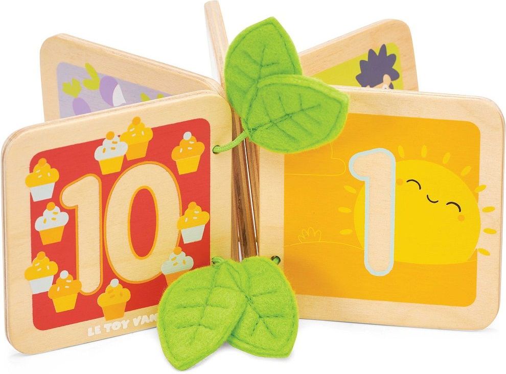 Le Toy Van Petilou Dřevěná knížka počítání - obrázek 1