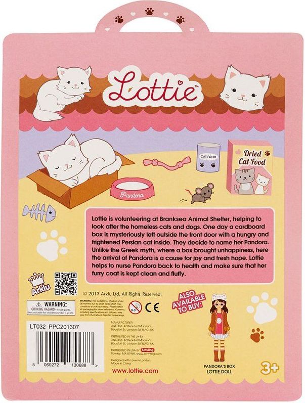 Lottie Kočička Pandora s doplňky - obrázek 3