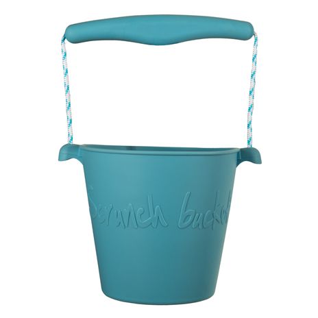 Scrunch silikonový kbelíček modrý twilight - obrázek 1