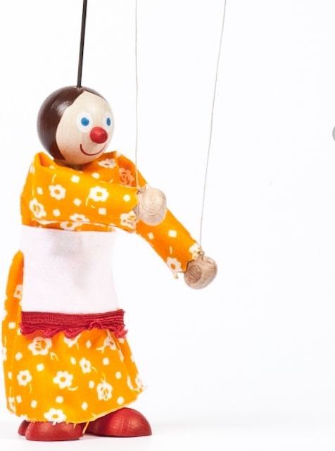 Gerlich Dřevěná loutka Maminka Boženka - obrázek 1