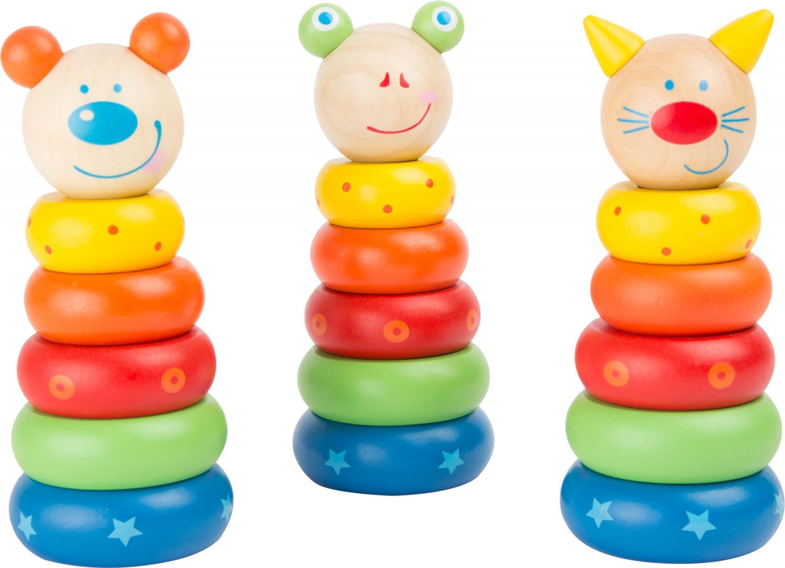 SMALL FOOT BY LEGLER Small Foot Displej stohovací věž zvířátka 9 ks - obrázek 2