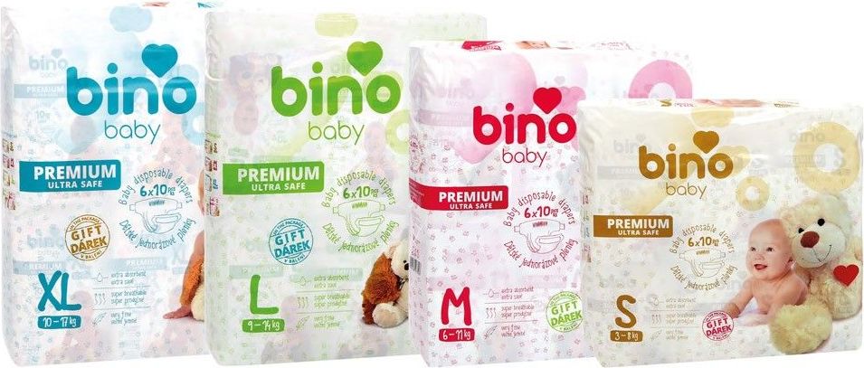 Bino Pleny BABY PREMIUM L 6x10 ks s dárkem - obrázek 2