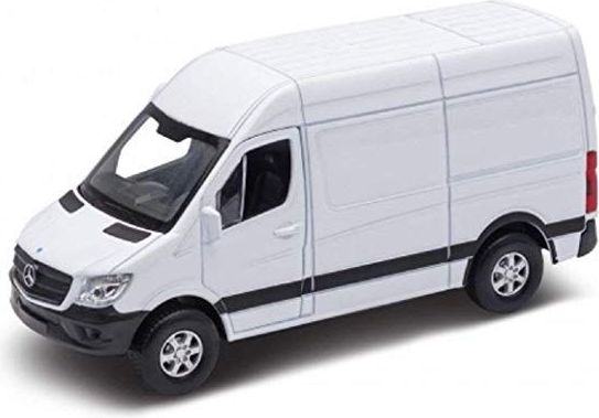 Welly Mercedes-Benz Sprinter Cargo box model 1:34 bílý - obrázek 1