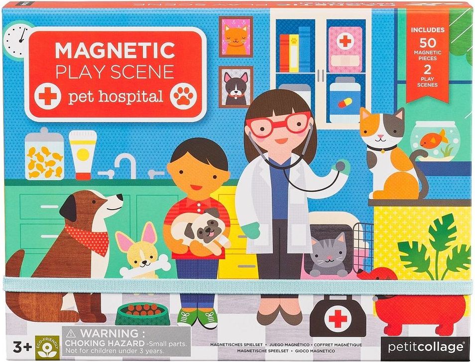 Magnetická tabulka Petitcollage Veterinární klinika - obrázek 1
