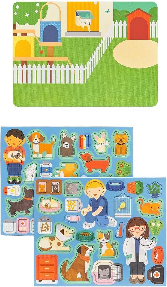 Magnetická tabulka Petitcollage Veterinární klinika - obrázek 2