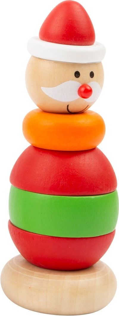 Small foot by Legler Small Foot Vánoční nasazovací figurka 1 ks červená - obrázek 1