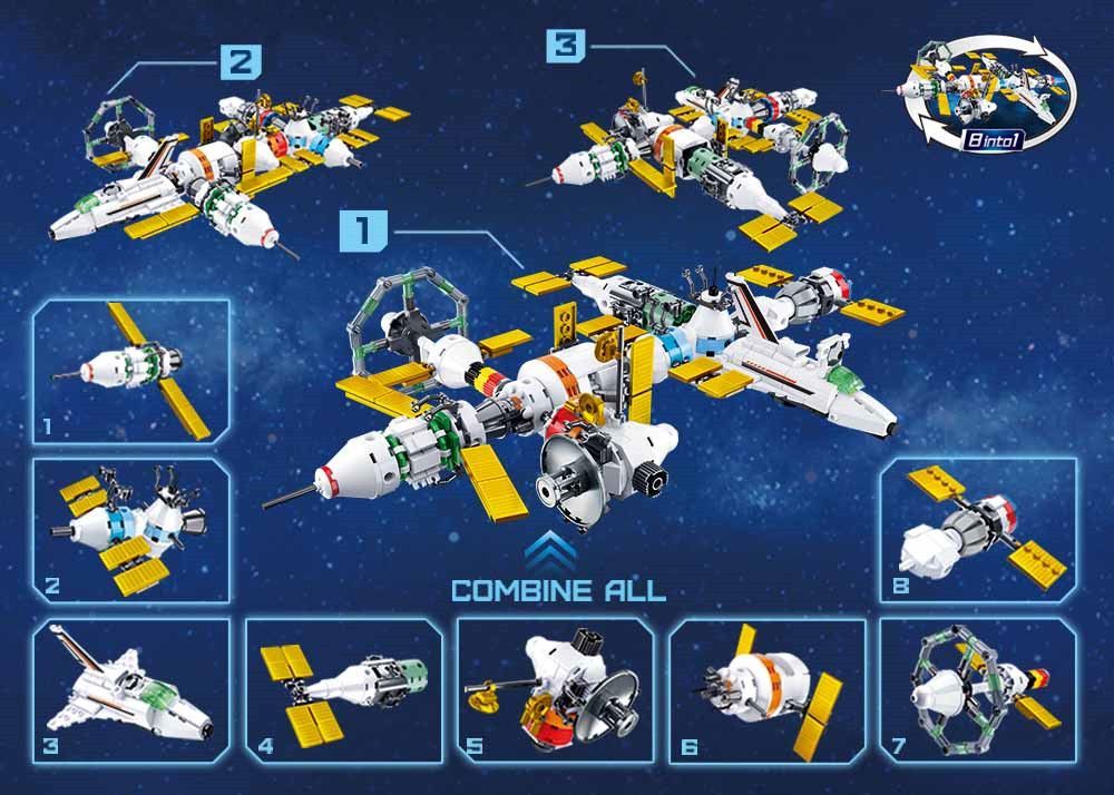 Sluban Space M38-B0731E Satellit E - obrázek 4