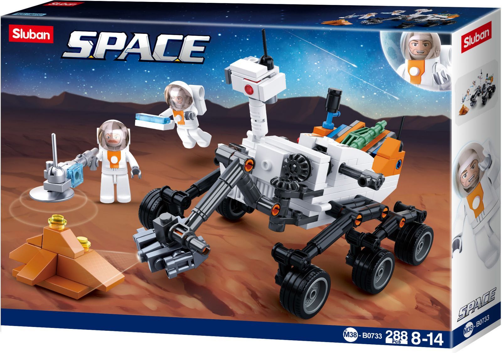 Sluban Space M38-B0733 Rover - obrázek 2