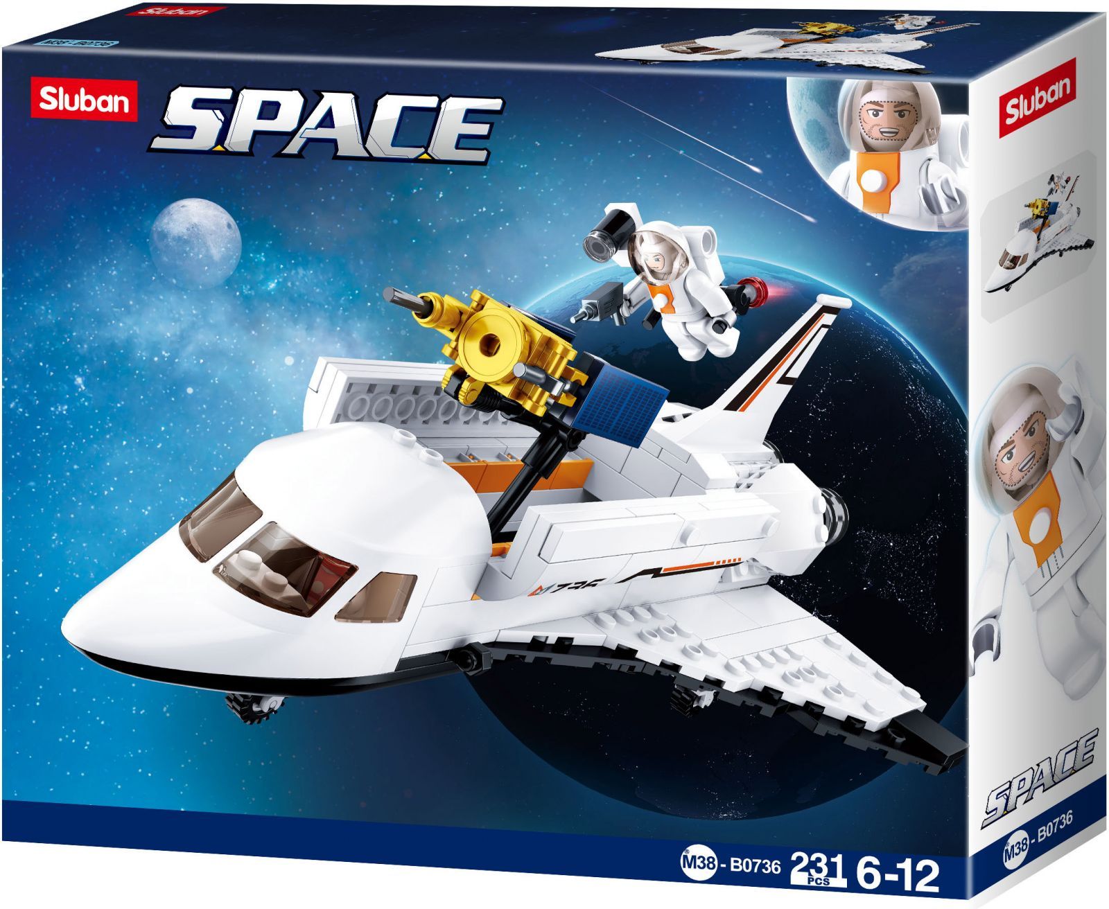 Sluban Space M38-B0736 Raketoplán - obrázek 2