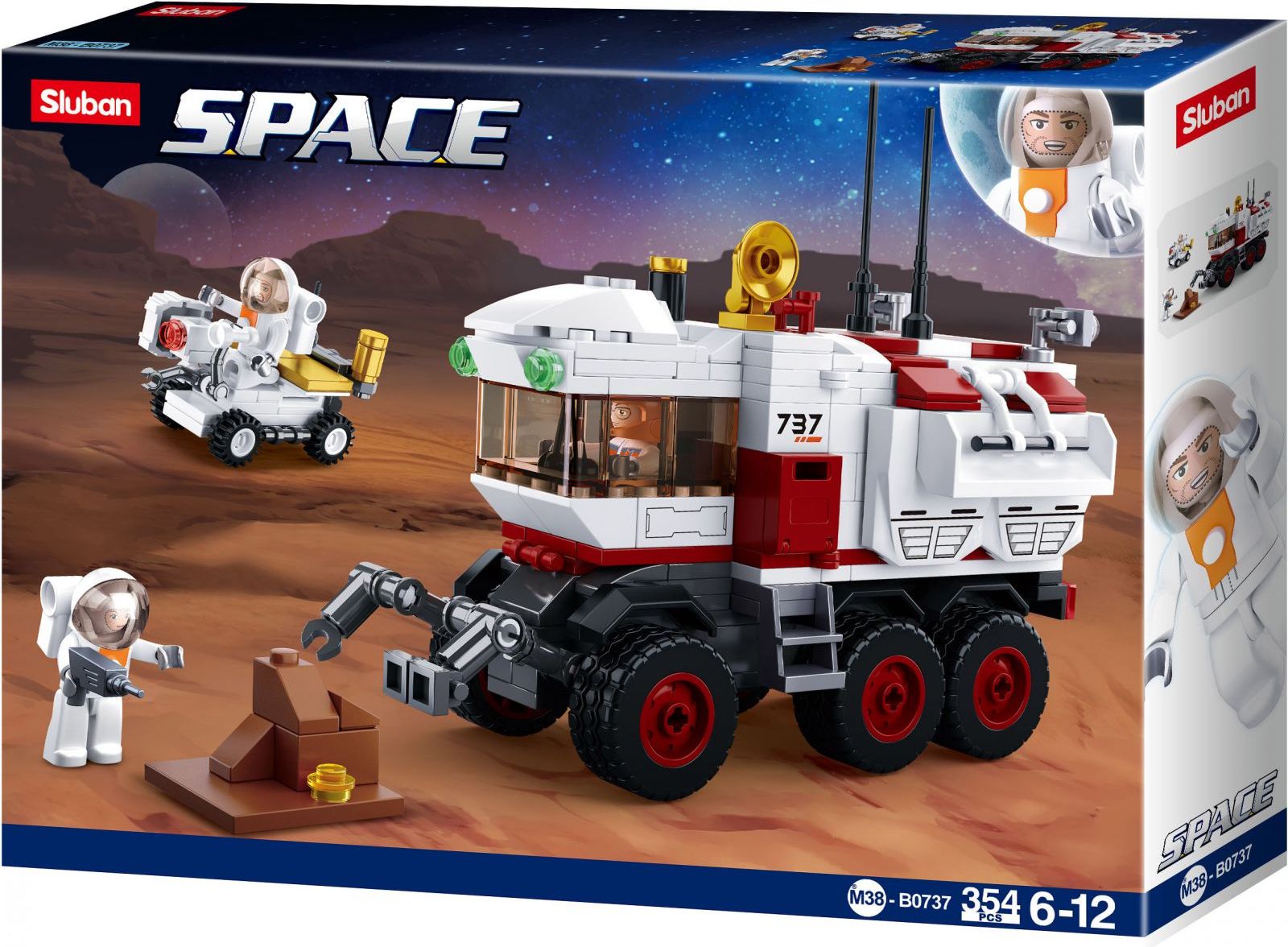 Sluban Space M38-B0737 Výzkumný vůz - obrázek 2