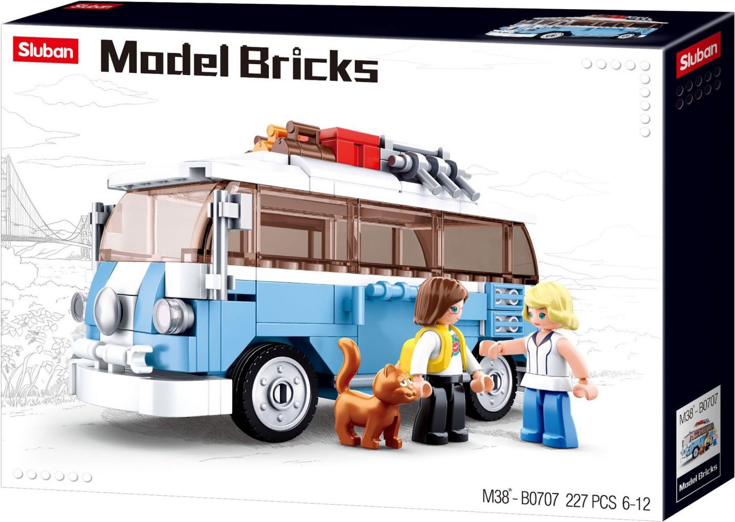 Sluban Modely M38-B0707 Happy bus - obrázek 2