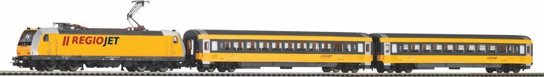 Piko Startovací sada Osobní vlak s elektrickou lokomotivou Regiojet IV - 59021 - obrázek 1