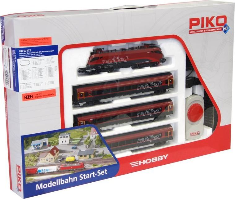 Piko Základní sada Osobní vlak s lokomotivou Rail Jet ÖBB V - 57172 - obrázek 2