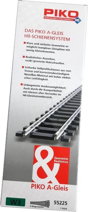 Piko 3cestná výhybka W3 - 55225 - obrázek 2