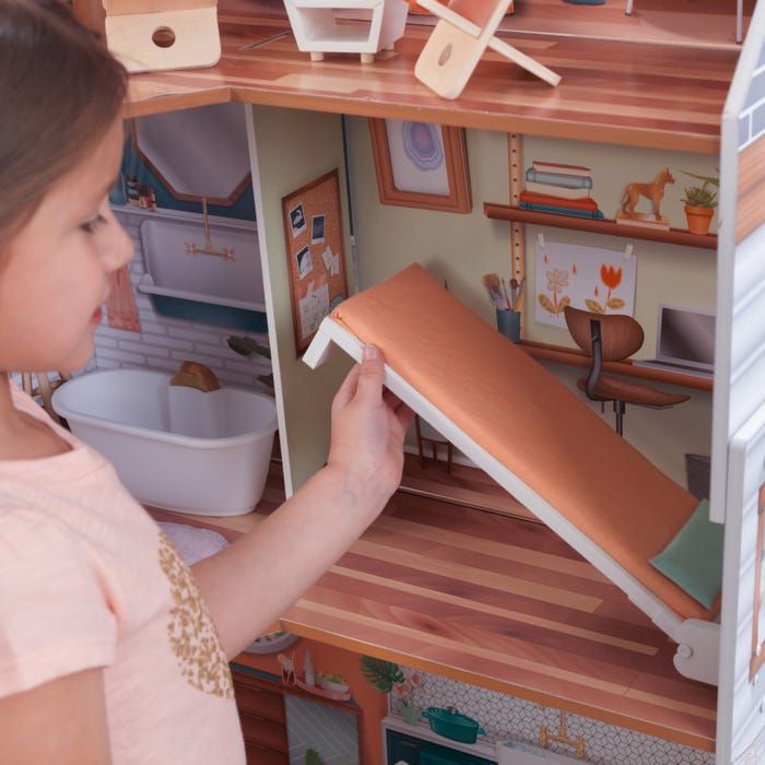 Kidkraft KidKraft Dřevěný domeček Marlow - obrázek 8