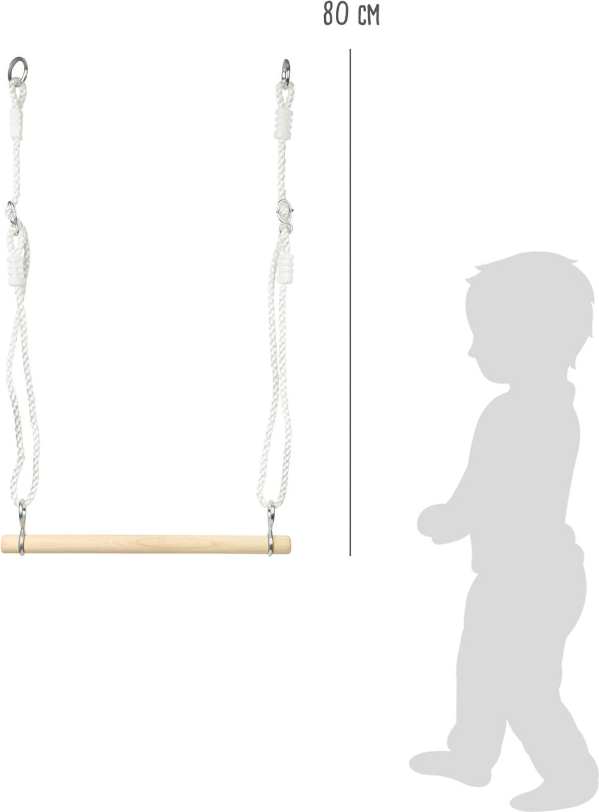 Small foot by Legler Small Foot Dřevěná houpačka Trapeze - obrázek 2
