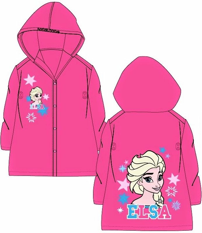 E plus M · Dětská / dívčí pláštěnka Ledové království - Frozen - motiv princezna Elsa - velikost 98 / 104 - obrázek 1