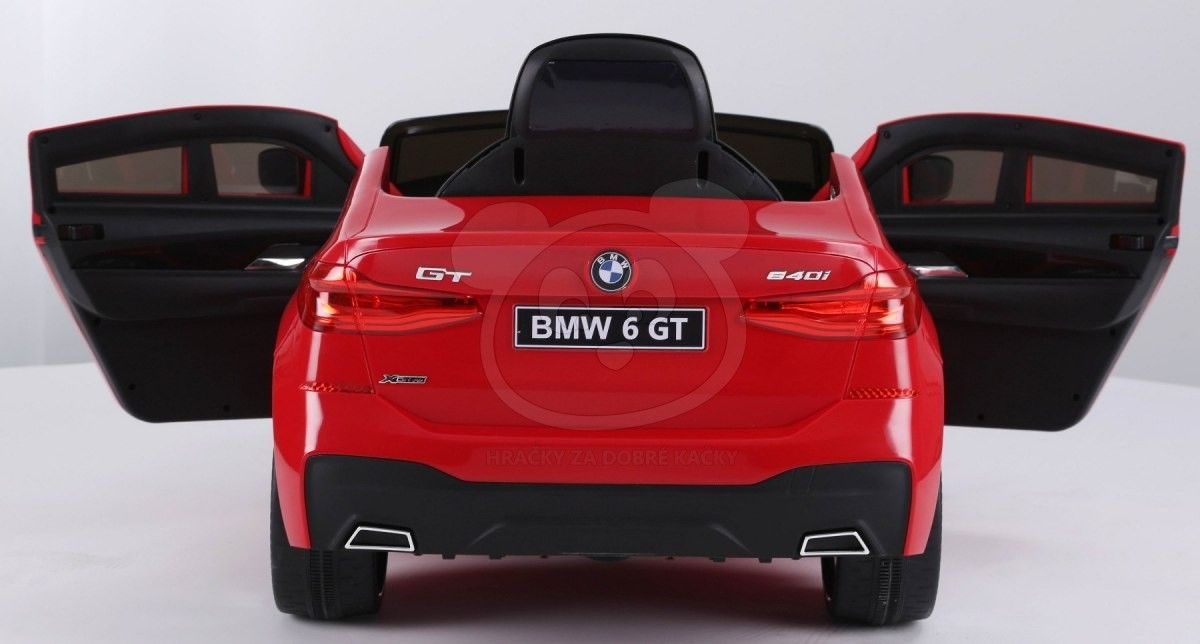 Elektrické autíčko BMW 6 GT - červené - obrázek 28