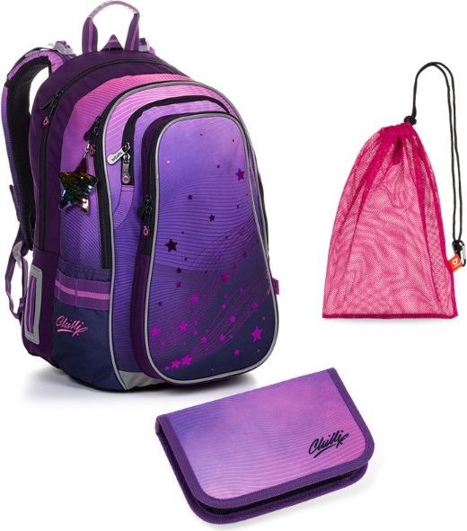 Školní batoh 3 dílný set LYNN 20008 G Medium Topgal - obrázek 1