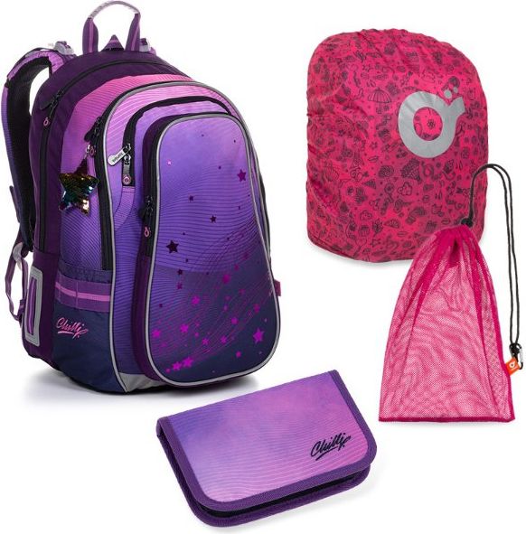 Školní batoh 4 dílný set LYNN 20008 G Large Topgal - obrázek 1