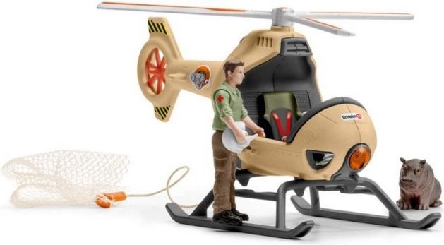 Schleich 42476 Záchranný vrtulník pro zvířata - obrázek 8