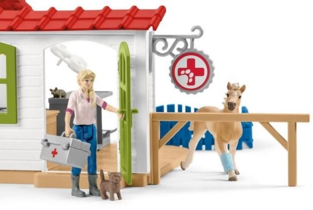 Schleich 42502 Veterinární ordinace pro domácí zvířata - obrázek 6