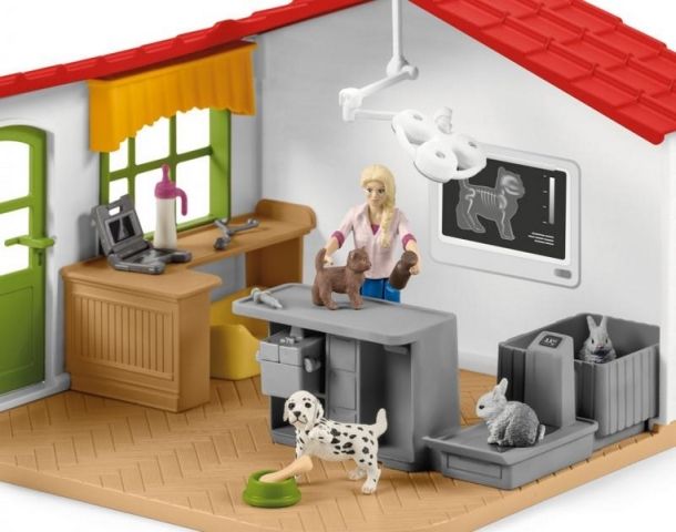 Schleich 42502 Veterinární ordinace pro domácí zvířata - obrázek 8