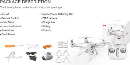 RCobchod SYMA X8PRO s GPS 3xAKU = 40 minut letu - obrázek 2