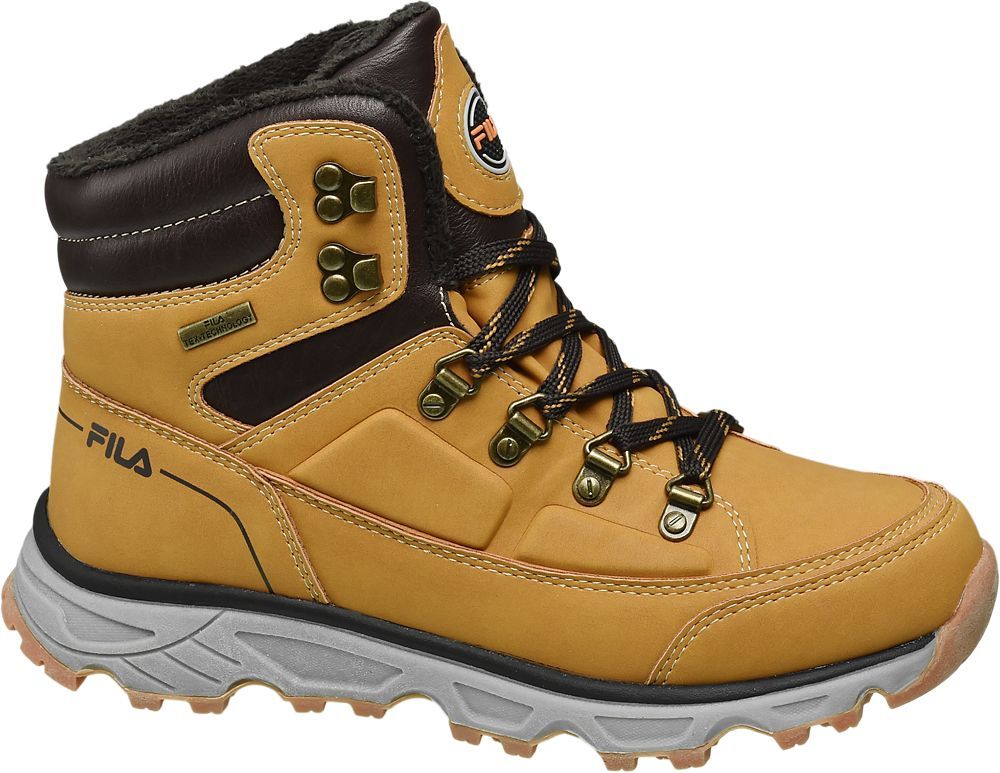Deichmann - Fila Hnědá kotníková obuv Fila s TEX membránou 39 hnědá - obrázek 1