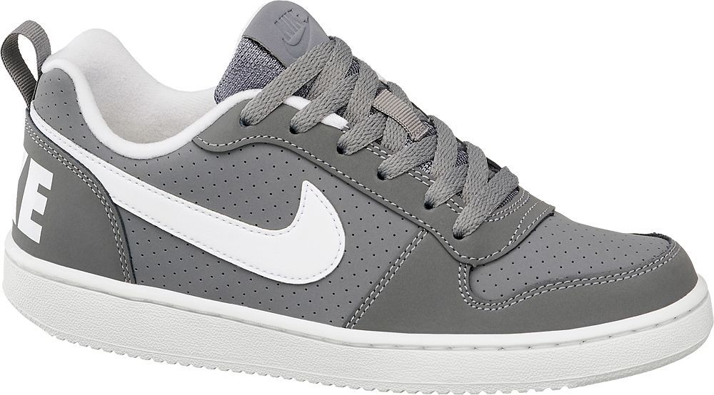 Deichmann - NIKE Šedé tenisky Nike Court Borough Low 38 šedá - obrázek 1