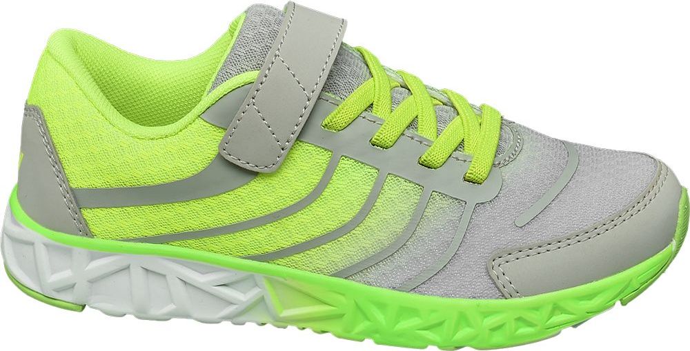 Deichmann - Vty Šedé tenisky na suchý zip Vty 34 zelená - obrázek 1