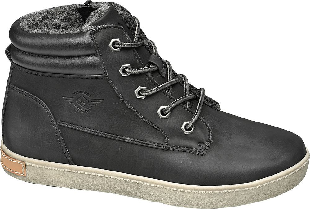 Deichmann - Venice Černá kotníková obuv Venice se zipem 33 černá - obrázek 1