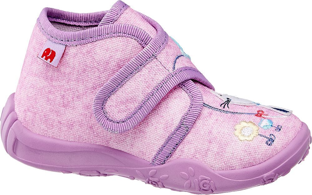 Deichmann - Elefanten Růžové dětské bačkůrky Elefanten 21 růžová - obrázek 1