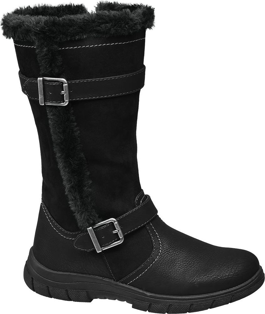 Deichmann - Graceland Černé dívčí kozačky Graceland 41 černá - obrázek 1