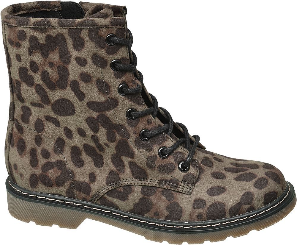 Deichmann - Graceland Šedobéžová šněrovací obuv Graceland se zipem 32 šedobéžová - obrázek 1