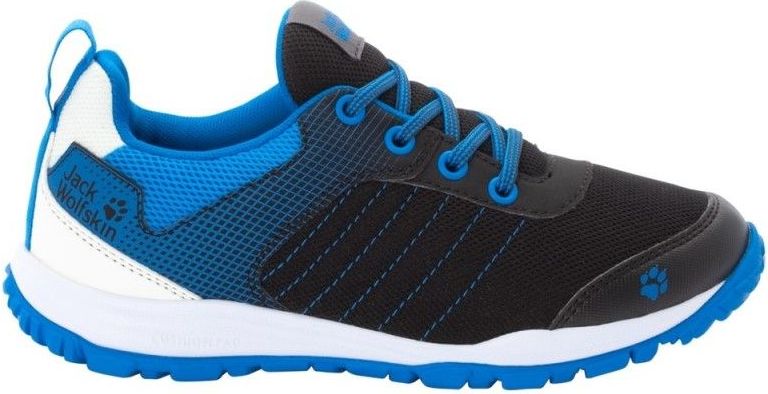 Jack Wolfskin dětské tenisky Cascade Low K 35 černá/modrá - obrázek 1